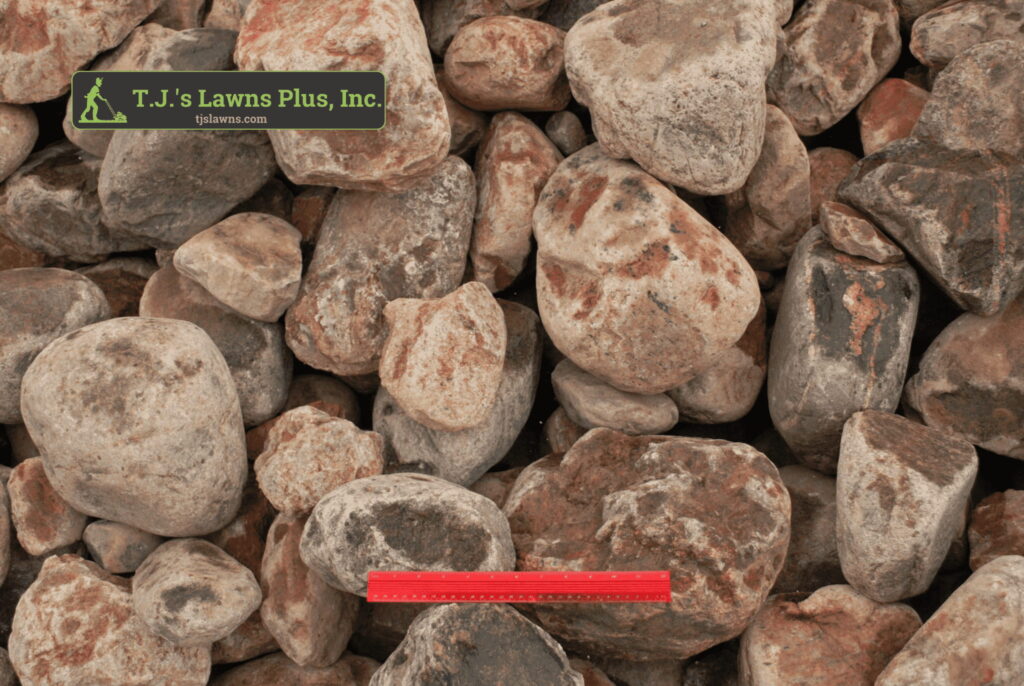 Bulk Stone A-Bay Round Granite Cobbles 4''-18''